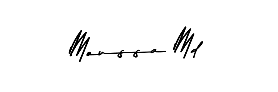 Use a signature maker to create a handwritten signature online. With this signature software, you can design (Asem Kandis PERSONAL USE) your own signature for name Moussa Md. Moussa Md signature style 9 images and pictures png
