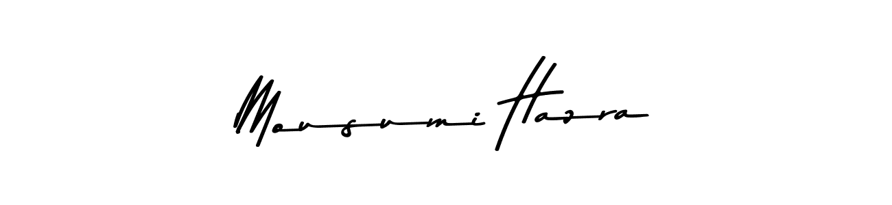 Use a signature maker to create a handwritten signature online. With this signature software, you can design (Asem Kandis PERSONAL USE) your own signature for name Mousumi Hazra. Mousumi Hazra signature style 9 images and pictures png