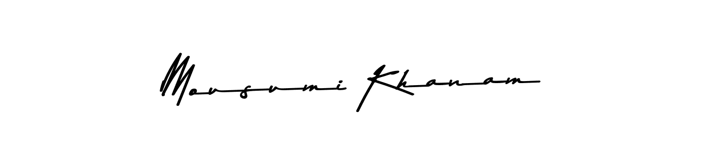 Also we have Mousumi Khanam name is the best signature style. Create professional handwritten signature collection using Asem Kandis PERSONAL USE autograph style. Mousumi Khanam signature style 9 images and pictures png