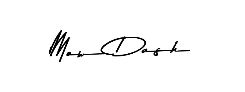 Mow Dash stylish signature style. Best Handwritten Sign (Asem Kandis PERSONAL USE) for my name. Handwritten Signature Collection Ideas for my name Mow Dash. Mow Dash signature style 9 images and pictures png