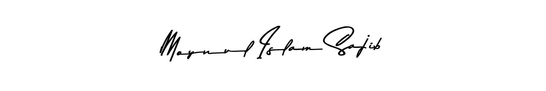 Make a beautiful signature design for name Moynul Islam Sajib. With this signature (Asem Kandis PERSONAL USE) style, you can create a handwritten signature for free. Moynul Islam Sajib signature style 9 images and pictures png