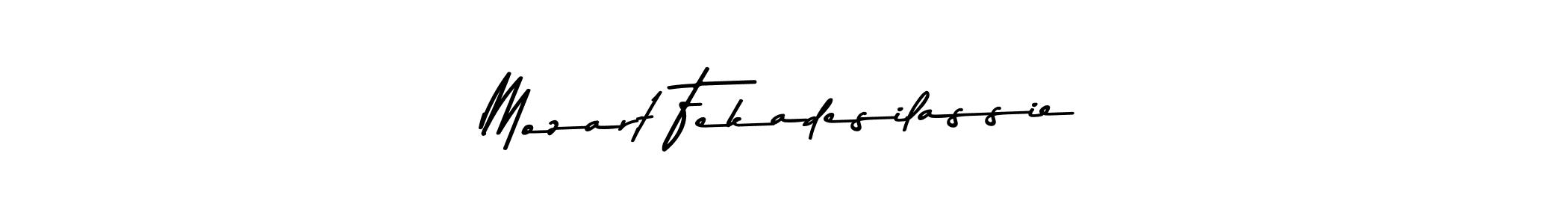 It looks lik you need a new signature style for name Mozart Fekadesilassie. Design unique handwritten (Asem Kandis PERSONAL USE) signature with our free signature maker in just a few clicks. Mozart Fekadesilassie signature style 9 images and pictures png