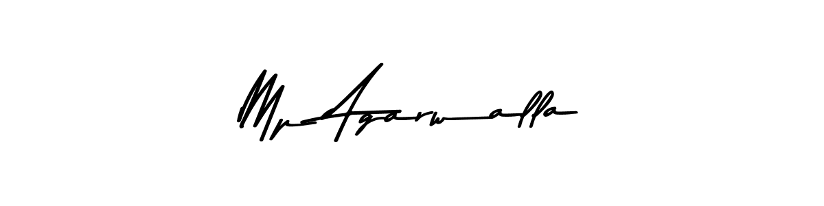 Make a beautiful signature design for name Mp Agarwalla. Use this online signature maker to create a handwritten signature for free. Mp Agarwalla signature style 9 images and pictures png