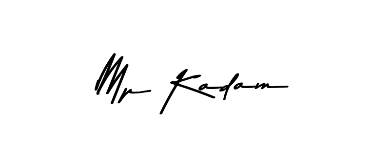 Asem Kandis PERSONAL USE is a professional signature style that is perfect for those who want to add a touch of class to their signature. It is also a great choice for those who want to make their signature more unique. Get Mp Kadam name to fancy signature for free. Mp Kadam signature style 9 images and pictures png