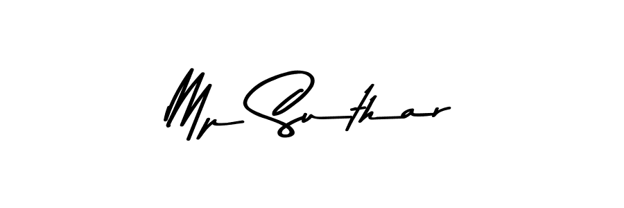 How to Draw Mp Suthar signature style? Asem Kandis PERSONAL USE is a latest design signature styles for name Mp Suthar. Mp Suthar signature style 9 images and pictures png