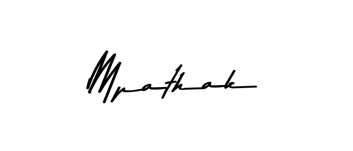 How to Draw Mpathak signature style? Asem Kandis PERSONAL USE is a latest design signature styles for name Mpathak. Mpathak signature style 9 images and pictures png