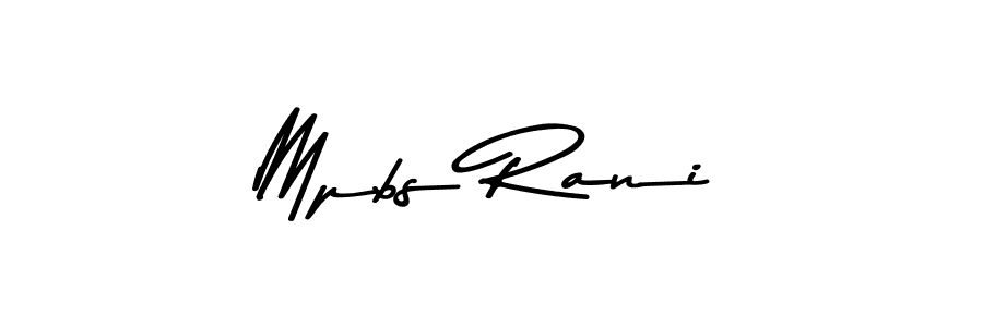 How to Draw Mpbs Rani signature style? Asem Kandis PERSONAL USE is a latest design signature styles for name Mpbs Rani. Mpbs Rani signature style 9 images and pictures png