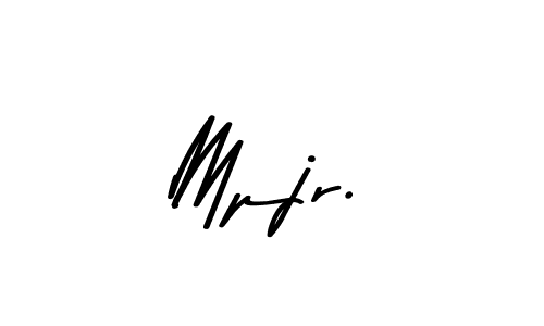Use a signature maker to create a handwritten signature online. With this signature software, you can design (Asem Kandis PERSONAL USE) your own signature for name Mpjr.. Mpjr. signature style 9 images and pictures png