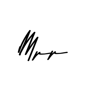 Design your own signature with our free online signature maker. With this signature software, you can create a handwritten (Asem Kandis PERSONAL USE) signature for name Mpp. Mpp signature style 9 images and pictures png