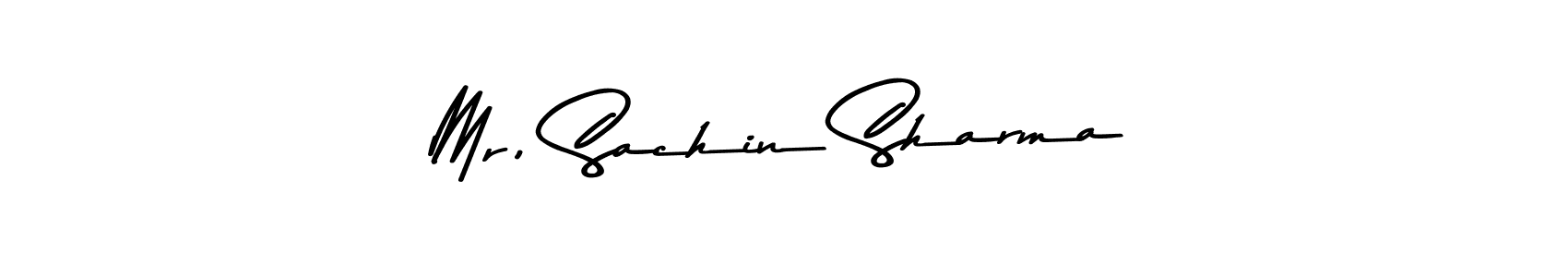 How to make Mr, Sachin Sharma signature? Asem Kandis PERSONAL USE is a professional autograph style. Create handwritten signature for Mr, Sachin Sharma name. Mr, Sachin Sharma signature style 9 images and pictures png