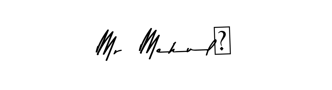 How to Draw Mr  Mehulπ signature style? Asem Kandis PERSONAL USE is a latest design signature styles for name Mr  Mehulπ. Mr  Mehulπ signature style 9 images and pictures png