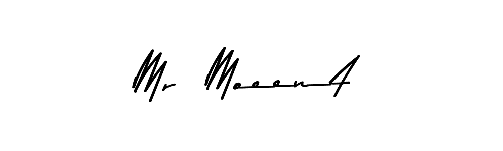 Mr  Moeen4 stylish signature style. Best Handwritten Sign (Asem Kandis PERSONAL USE) for my name. Handwritten Signature Collection Ideas for my name Mr  Moeen4. Mr  Moeen4 signature style 9 images and pictures png