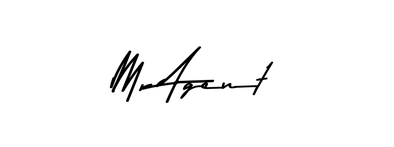 Also You can easily find your signature by using the search form. We will create Mr Agent name handwritten signature images for you free of cost using Asem Kandis PERSONAL USE sign style. Mr Agent signature style 9 images and pictures png