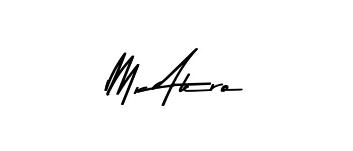 This is the best signature style for the Mr Akro name. Also you like these signature font (Asem Kandis PERSONAL USE). Mix name signature. Mr Akro signature style 9 images and pictures png