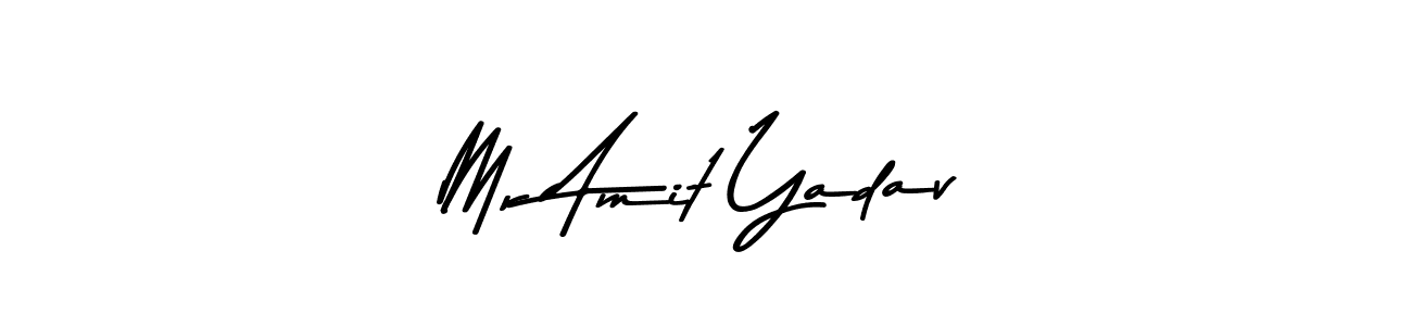 Use a signature maker to create a handwritten signature online. With this signature software, you can design (Asem Kandis PERSONAL USE) your own signature for name Mr Amit Yadav. Mr Amit Yadav signature style 9 images and pictures png