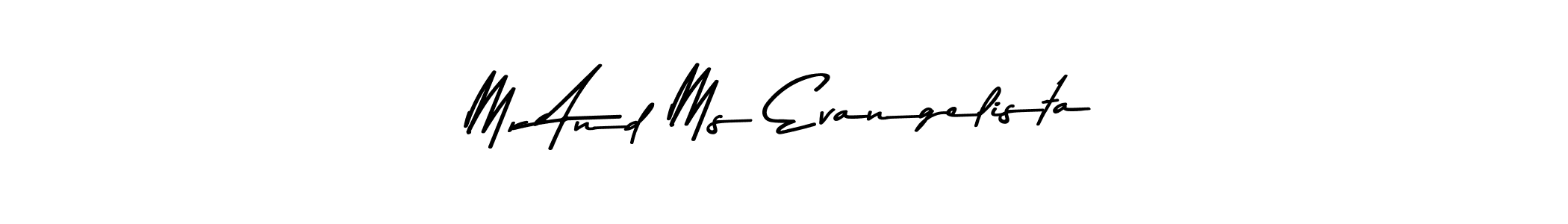 You can use this online signature creator to create a handwritten signature for the name Mr And Ms Evangelista. This is the best online autograph maker. Mr And Ms Evangelista signature style 9 images and pictures png