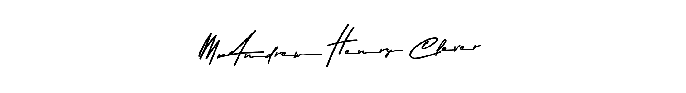 Also You can easily find your signature by using the search form. We will create Mr Andrew Henry Clover name handwritten signature images for you free of cost using Asem Kandis PERSONAL USE sign style. Mr Andrew Henry Clover signature style 9 images and pictures png