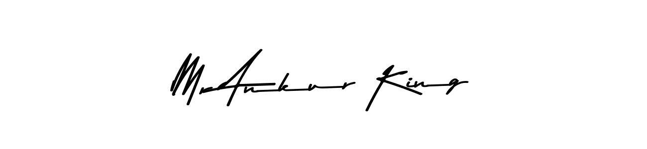 How to make Mr Ankur King signature? Asem Kandis PERSONAL USE is a professional autograph style. Create handwritten signature for Mr Ankur King name. Mr Ankur King signature style 9 images and pictures png
