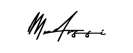 The Asem Kandis PERSONAL USE typeface gives name Mr Arssi a refined look. Suitable for certificates, diplomas, and official verification. Mr Arssi signature style 9 images and pictures png
