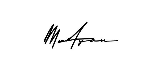 Asem Kandis PERSONAL USE is a professional signature style that is perfect for those who want to add a touch of class to their signature. It is also a great choice for those who want to make their signature more unique. Get Mr Ayan name to fancy signature for free. Mr Ayan signature style 9 images and pictures png