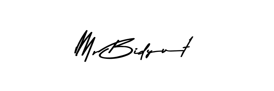 Mr Bidyut stylish signature style. Best Handwritten Sign (Asem Kandis PERSONAL USE) for my name. Handwritten Signature Collection Ideas for my name Mr Bidyut. Mr Bidyut signature style 9 images and pictures png
