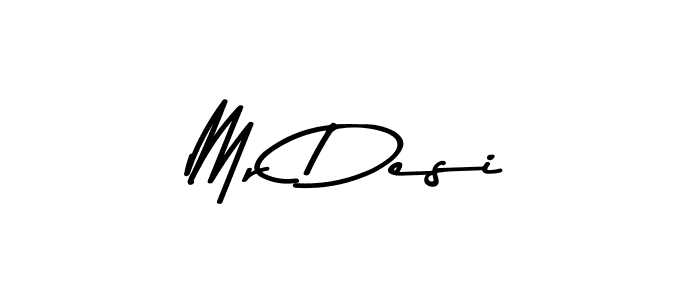 This is the best signature style for the Mr Desi name. Also you like these signature font (Asem Kandis PERSONAL USE). Mix name signature. Mr Desi signature style 9 images and pictures png