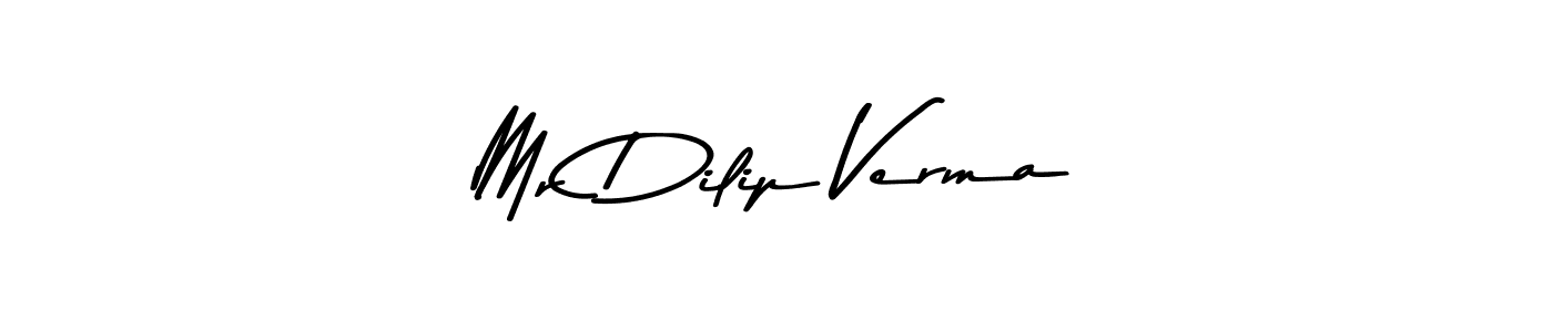 Also You can easily find your signature by using the search form. We will create Mr Dilip Verma name handwritten signature images for you free of cost using Asem Kandis PERSONAL USE sign style. Mr Dilip Verma signature style 9 images and pictures png