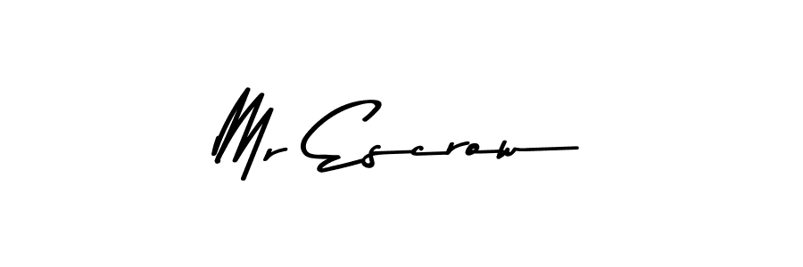 Also You can easily find your signature by using the search form. We will create Mr Escrow name handwritten signature images for you free of cost using Asem Kandis PERSONAL USE sign style. Mr Escrow signature style 9 images and pictures png