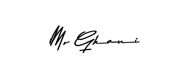 Use a signature maker to create a handwritten signature online. With this signature software, you can design (Asem Kandis PERSONAL USE) your own signature for name Mr Ghani. Mr Ghani signature style 9 images and pictures png