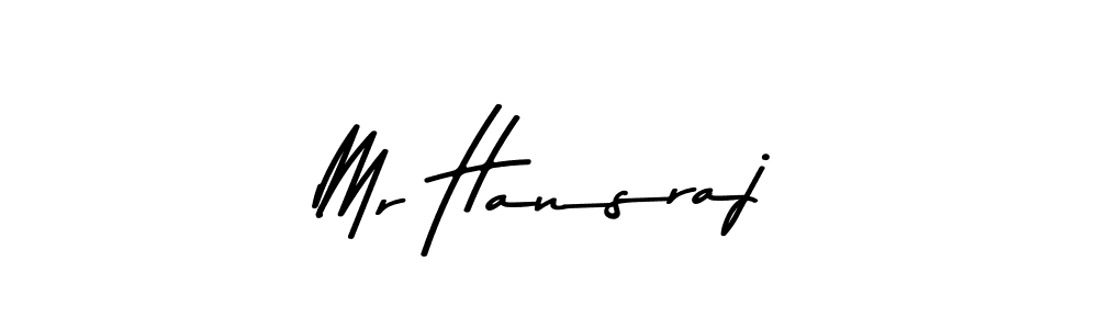 You can use this online signature creator to create a handwritten signature for the name Mr Hansraj. This is the best online autograph maker. Mr Hansraj signature style 9 images and pictures png