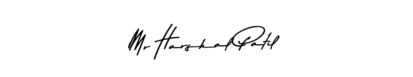 Mr Harshal Patil stylish signature style. Best Handwritten Sign (Asem Kandis PERSONAL USE) for my name. Handwritten Signature Collection Ideas for my name Mr Harshal Patil. Mr Harshal Patil signature style 9 images and pictures png