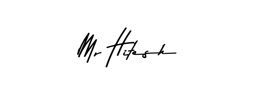 How to make Mr Hitesh signature? Asem Kandis PERSONAL USE is a professional autograph style. Create handwritten signature for Mr Hitesh name. Mr Hitesh signature style 9 images and pictures png