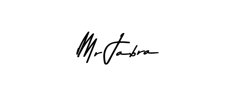 Use a signature maker to create a handwritten signature online. With this signature software, you can design (Asem Kandis PERSONAL USE) your own signature for name Mr Jabra. Mr Jabra signature style 9 images and pictures png