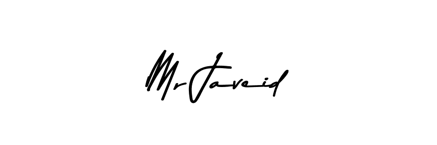 How to make Mr Javeid name signature. Use Asem Kandis PERSONAL USE style for creating short signs online. This is the latest handwritten sign. Mr Javeid signature style 9 images and pictures png