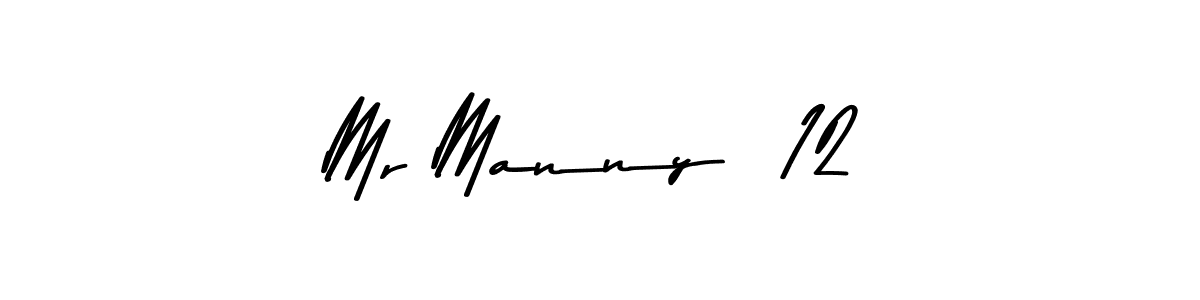 Use a signature maker to create a handwritten signature online. With this signature software, you can design (Asem Kandis PERSONAL USE) your own signature for name Mr Manny  12. Mr Manny  12 signature style 9 images and pictures png