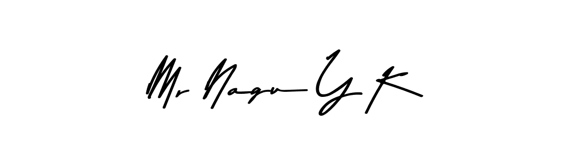 You should practise on your own different ways (Asem Kandis PERSONAL USE) to write your name (Mr Nagu Y K) in signature. don't let someone else do it for you. Mr Nagu Y K signature style 9 images and pictures png