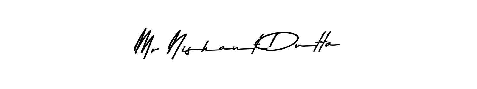 It looks lik you need a new signature style for name Mr Nishant Dutta. Design unique handwritten (Asem Kandis PERSONAL USE) signature with our free signature maker in just a few clicks. Mr Nishant Dutta signature style 9 images and pictures png