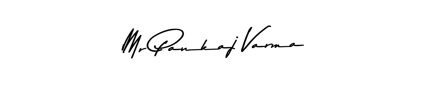 Design your own signature with our free online signature maker. With this signature software, you can create a handwritten (Asem Kandis PERSONAL USE) signature for name Mr Pankaj Varma. Mr Pankaj Varma signature style 9 images and pictures png