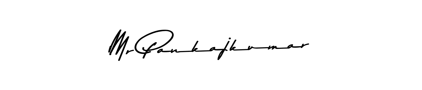 Use a signature maker to create a handwritten signature online. With this signature software, you can design (Asem Kandis PERSONAL USE) your own signature for name Mr Pankajkumar. Mr Pankajkumar signature style 9 images and pictures png