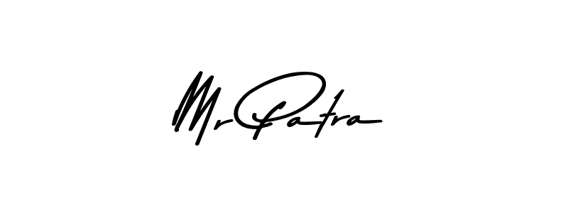 How to make Mr Patra name signature. Use Asem Kandis PERSONAL USE style for creating short signs online. This is the latest handwritten sign. Mr Patra signature style 9 images and pictures png