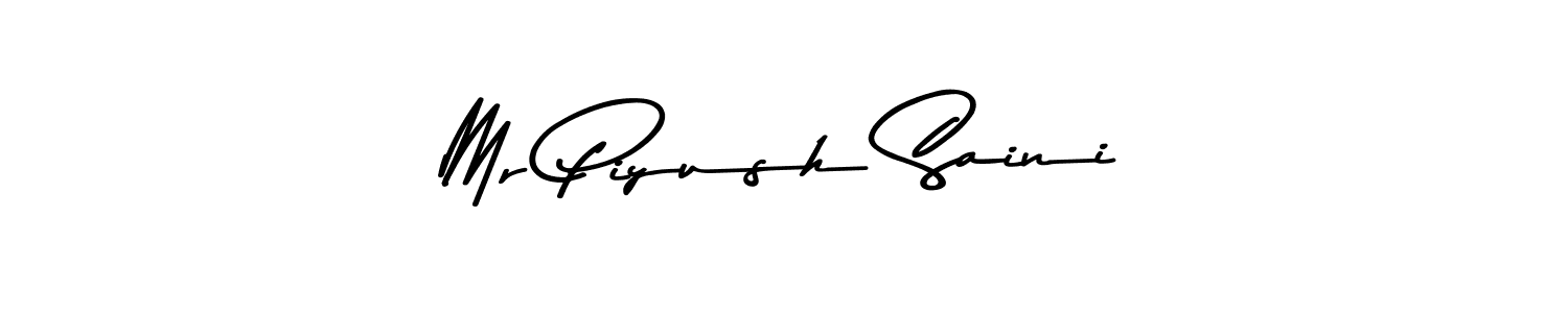Asem Kandis PERSONAL USE is a professional signature style that is perfect for those who want to add a touch of class to their signature. It is also a great choice for those who want to make their signature more unique. Get Mr Piyush Saini name to fancy signature for free. Mr Piyush Saini signature style 9 images and pictures png