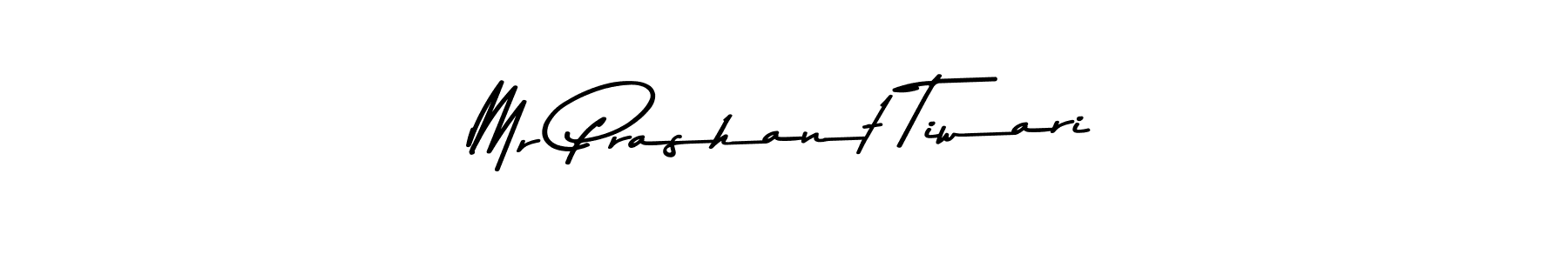 Use a signature maker to create a handwritten signature online. With this signature software, you can design (Asem Kandis PERSONAL USE) your own signature for name Mr Prashant Tiwari. Mr Prashant Tiwari signature style 9 images and pictures png