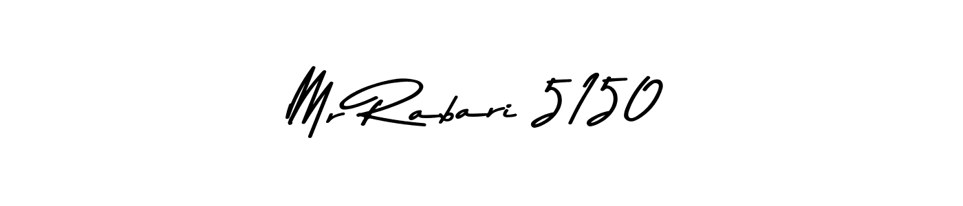 Similarly Asem Kandis PERSONAL USE is the best handwritten signature design. Signature creator online .You can use it as an online autograph creator for name Mr Rabari 5150. Mr Rabari 5150 signature style 9 images and pictures png