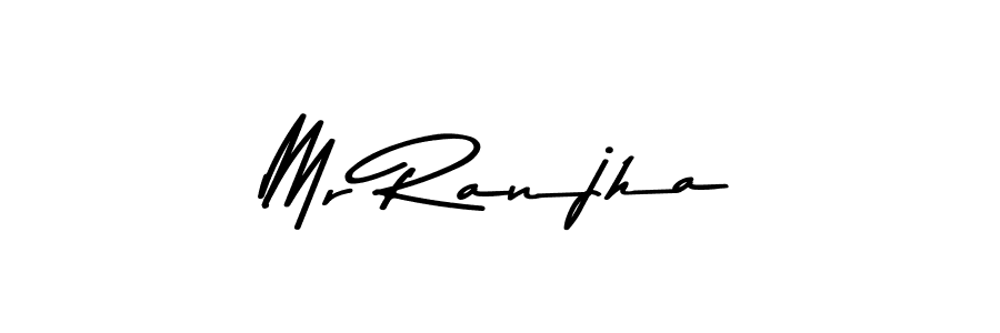 You should practise on your own different ways (Asem Kandis PERSONAL USE) to write your name (Mr Ranjha) in signature. don't let someone else do it for you. Mr Ranjha signature style 9 images and pictures png