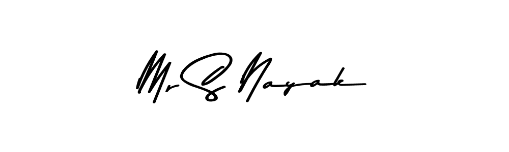 Make a beautiful signature design for name Mr S Nayak. Use this online signature maker to create a handwritten signature for free. Mr S Nayak signature style 9 images and pictures png