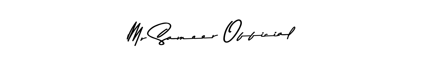 Mr Sameer Official stylish signature style. Best Handwritten Sign (Asem Kandis PERSONAL USE) for my name. Handwritten Signature Collection Ideas for my name Mr Sameer Official. Mr Sameer Official signature style 9 images and pictures png