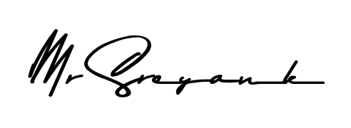 A modern signature idea for name Mr Sreyank using Asem Kandis PERSONAL USE font. Clean strokes and elegant curves make it stand out instantly. Mr Sreyank signature style 9 images and pictures png