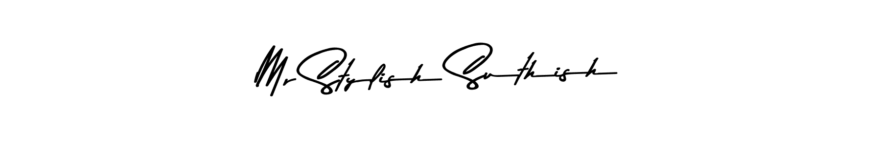 Here are the top 10 professional signature styles for the name Mr Stylish Suthish. These are the best autograph styles you can use for your name. Mr Stylish Suthish signature style 9 images and pictures png