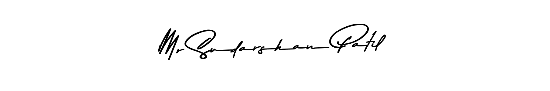Similarly Asem Kandis PERSONAL USE is the best handwritten signature design. Signature creator online .You can use it as an online autograph creator for name Mr Sudarshan Patil. Mr Sudarshan Patil signature style 9 images and pictures png