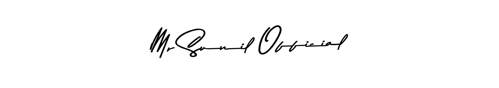 Make a short Mr Sunil Official signature style. Manage your documents anywhere anytime using Asem Kandis PERSONAL USE. Create and add eSignatures, submit forms, share and send files easily. Mr Sunil Official signature style 9 images and pictures png